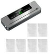thumbnail image 1 of Machine de Scellage sous Vide avec Coupeur pour Aliments Secs et Humides 30 Pcs Sacs Inclus Prise US, 1 of 8