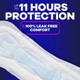 thumbnail image 6 of Always Maxi Pads without Wings, Size 4, Overnight Absorbency, 28 count, 6 of 15