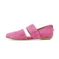 thumbnail image 2 of YDN Women's Fashion Mary Jane Pumps Pointy Toe Elastic Strap D'Orsay Comfy Ballet Flats Back Zipper Comfy Walking Outfit Shoes Size 8 Fuchsia, 2 of 4