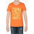thumbnail image 4 of BOYS T-SHIRT KNIT ORANGE, 4 of 5
