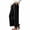 Black, variant on Edvintorg Sweats for Women Loose Casual Elastic Waisted Wide Leg Jogger Solid Color Athletic Pant with Pocket Plus Size Women Clothing Black S-3XL