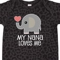 thumbnail image 4 of Inktastic Nana Loves Me for Grandkids Boys or Girls Baby Bodysuit, 4 of 5