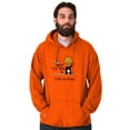 thumbnail image 4 of BBQ Exploding Fire Unlucky Grilling Men's Big & Tall Graphic Hoodie Brisco Brands 3X, 4 of 5