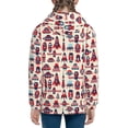 thumbnail image 6 of Sikiie Rocket Pattern Zip Up Hoodie Teenage, hoodies for Teenage, Zipper Sweatshirt Jacket for Daily, Traveling-Small, 6 of 6