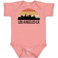 thumbnail image 3 of Inktastic Los Angeles California Skyline Retro Boys or Girls Baby Bodysuit, 3 of 5