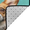 thumbnail image 3 of Cute Corgi Rugs Washable Cover Floor Rug Carpets Bathroom Decorations For Kitchen Bedroom Indoor 72"X48", 3 of 4