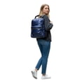 thumbnail image 5 of Mochila casual marca Luxo Brand modelo UNIBELLA de nylon sintética satinado acolchada color azul, 5 of 5