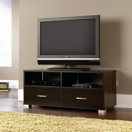 Sauder Cinnamon Cherry TV Stand for TVs up to 47"