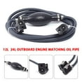 ZNGXYU 24L HighQuality Marine Outboard Fuel Gas Hose Line Assembly