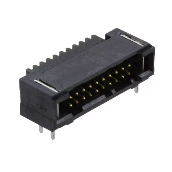 Pack of 2 TFM-110-02-L-DH Connector Header Surface Mount, Right Angle 20 position 0.050 (1.27mm) :RoHS, Tube