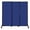 Blue, variant on Versare QuickWall Sliding Portable Partition | Durable Privacy Room Divider Screen | 3 Panels | 7' Wide and Up to 7'4" Tall SoundSorb Panels