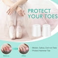 thumbnail image 2 of Pinkiou Gel Toe Sleeves Toe Protector Relieving Toe Pain Reduce Irritation from Shoes Corn Pad Protectors for Calluses, Blisters, Toes and Fingers 5 Pack, 2 of 7
