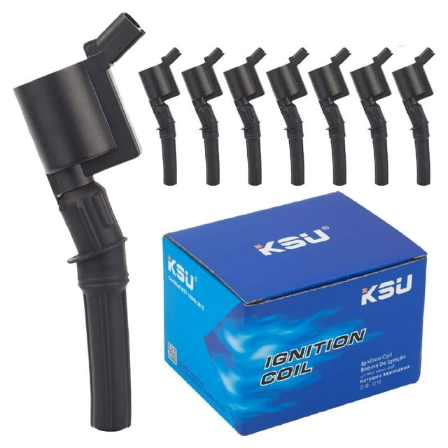 KSU Ignition Coil, Compatible w/ Select Ford, Lincoln, & Mercury (8 Pack)