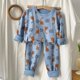 thumbnail image 1 of Pijamas de invierno para niños, ropa interior térmica de dibujos animados para niñas, niños y bebés, ropa de dormir de Navidad, 1 of 4