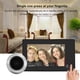 thumbnail image 2 of Mirilla para puerta Bling Bling LCD TFT 4,3' HD inteligente Negro, 2 of 8