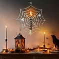 thumbnail image 5 of Fmbmuo Spider Web Candle Holder Hanger Metal Wall Candle Lantern Modern Fall Decorations For Home, 5 of 5