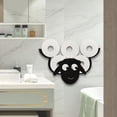 thumbnail image 4 of Papel Higiénico De Pared Decorativo Soporte De Papel Higiénico De Hierro Animal Montado En La Pared Para Sala De Estar Baño Hotel sonducket HA041643-01, 4 of 6