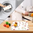thumbnail image 4 of Ryvnso Roses Flowers-i2 Dish Drying Mat for Kitchen Countertop 18x24 Large Dish Pad Drainer Rack Dish Sink Mats, 4 of 7