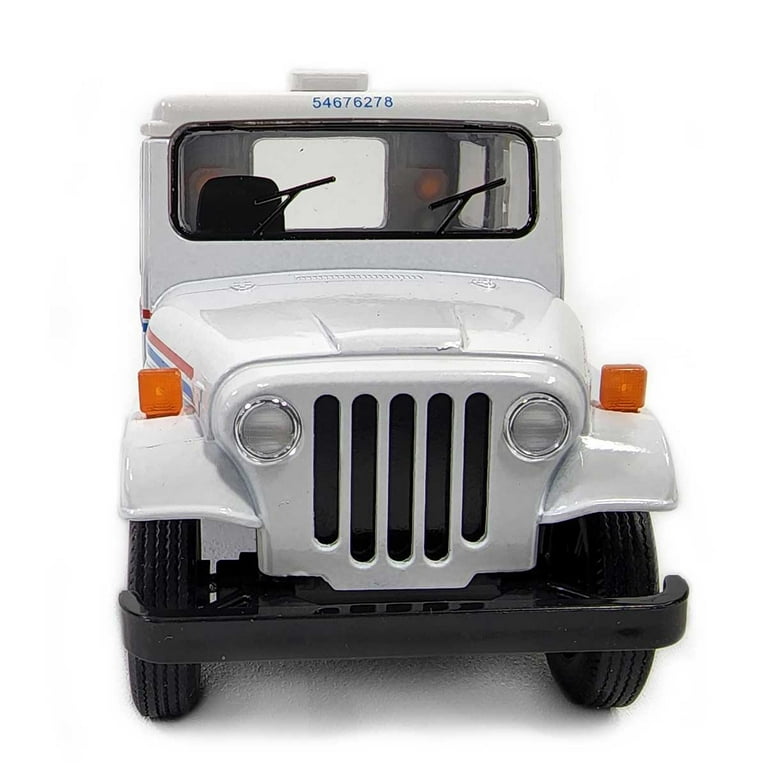 Kintoy USPS Classic 1971 Jeep DJ-5B Mail Truck White Edition