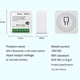 thumbnail image 4 of 3X Tuya 16A MINI Wifi Switch DIY 1-Way Control Remoto Temporizador Relé Automatización para Vida Inteligente Trabajo, 4 of 5