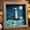 E, variant on Coastal Lighthouse Sea Glass Shadow Box Night Light, Beach Sea Glass Frame Box Wall Decor, for Bedroom Reading Nook Console Entryway Home Accent (C)