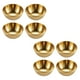thumbnail image 2 of WORGEOUS 1 Set 8pcs Cuencos de acero inoxidable de acero inoxidable Placas de salsa prácticas (dorado), 2 of 8