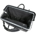 thumbnail image 2 of Klein Tools Deluxe Black Canvas Bag-18", 2 of 11