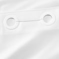 thumbnail image 3 of Whitmor No Hook Split Ring Plainweave Shower Curtain w/No Snap Liner, 71" x 77", 3 of 4