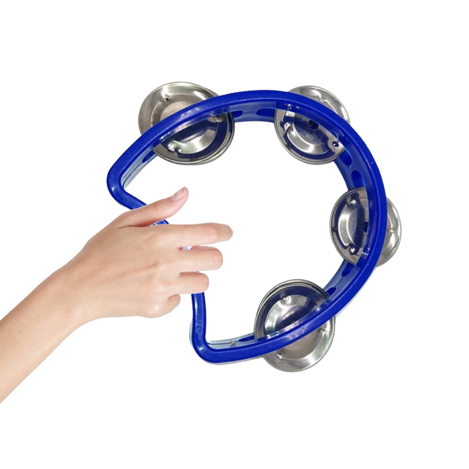30 Pack Tambourine With 4 Bells Handheld Tambourines  Plastic Tamborines Musical Instrumen Mini Percussion For Noise Makers And All Groups Holiday Party Education (5colors)