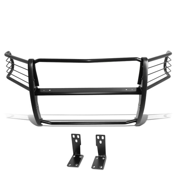 DNA Motoring GRILL-G-078-BK For 2010 to 2018 Ram Truck 2500 3500 Mild Steel Front Bumper HeadLight Grille Brush Guard 11 12 13 14 15 16 17