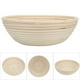 thumbnail image 3 of Banneton Brotform pan a prueba de productos hechos a mano cesta redonda de ratán conjunto artesanía, 3 of 8
