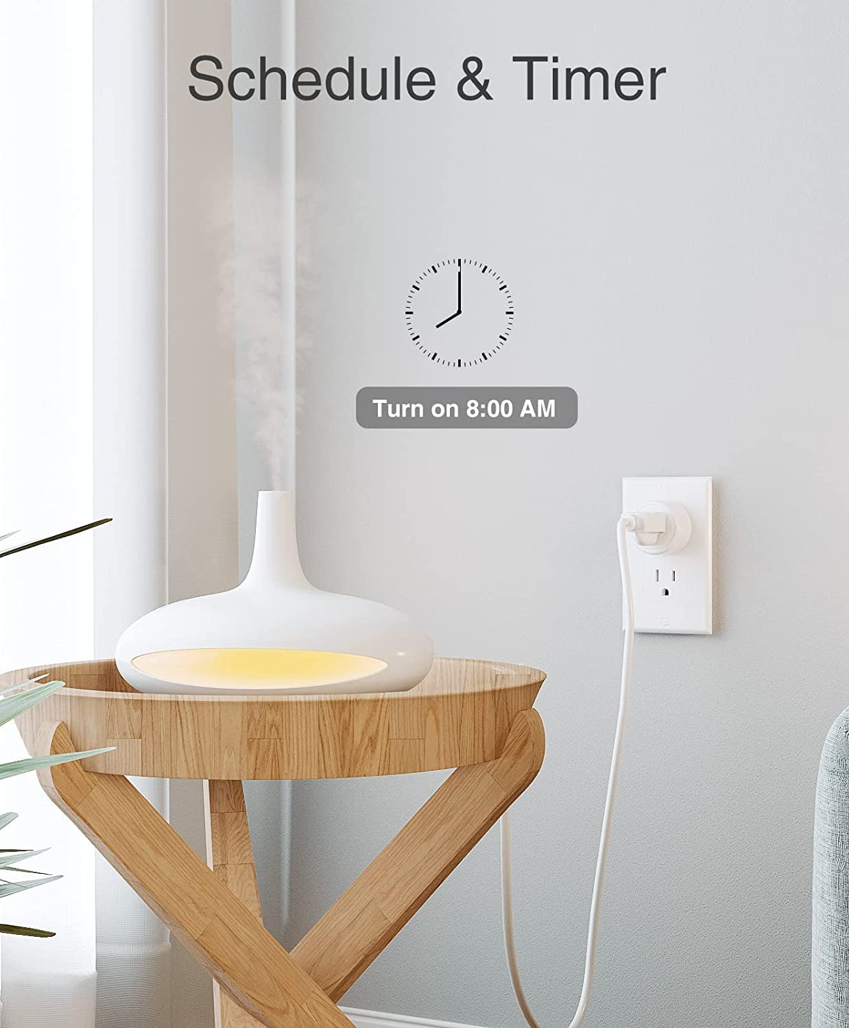 Smart Plug Wi-Fi Enabled Mini Smart Socket Compatible with  Alex –  Apromio