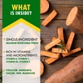 thumbnail image 4 of Dog Treats Sweet Potato Chips 10.6 oz - All Natural Pet Snack Chews - Grain Free & Human Grade Dried Snacks in Bulk - Best Jerky for Training Small & Large Dogs, 4 of 8
