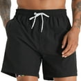 thumbnail image 5 of APTRO Mens Swim Trunks With 2 in 1 Compression Liner 5.5"Board Shorts Quick Dry Swimming Bathing Suit Summer Beach Shorts Black MK265 M, 5 of 6