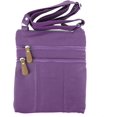 thumbnail image 2 of SILVERFEVER Genuine Leather Organizer Handbag Cross Body - Shoulder Travel Bag, 2 of 5
