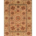 thumbnail image 1 of Ahgly Company Machine Washable Indoor Rectangle Abstract Orange Area Rugs, 3' x 5', 1 of 7