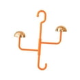 thumbnail image 4 of Perchero giratorio para ropa, organizador de armario, estante colgante para abrigos y sombreros. Naranja, 4 of 9