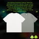 thumbnail image 4 of Camisa De Algodón Brillante, Camiseta Fluorescente De Manga Corta, Destacar Por La Noche, Para Correr, Ciclismo, Entrenamiento De Gimnasio, 4 of 7