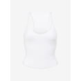 thumbnail image 6 of Womens Spaghetti Strap Sweetheart Neck Sleeveless Top Slim Fit Going Out Camisole Basic Top White L, 6 of 7