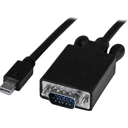 StarTech 15' DisplayPort to VGA Adapter Converter Cable, Black