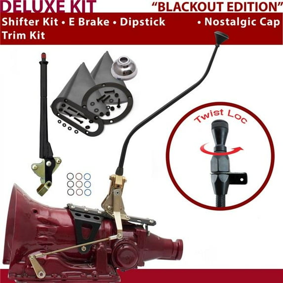 American Shifter 518 Shifter Kit 23 in. Swan E Brake Trim Kit Dipstick for D1DD5