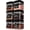 Black - 6 Pc, variant on 6 PC Airtight Food Storage Containers + 6 Spoons Included - BPA Free Plastic Snack & Spice Containers with Easy Lock Lids - Kitchen and Pantry Organization for Herbs Coffee Tea - 0.5L / 2.1 Cup