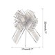 thumbnail image 2 of 10uds 7 Pulgadas Grande Tirar Lazo Regalo Envoltura Lazos Cinta Organza Plata para Boda Cestas Regalos Navidad Fiesta, 2 of 6