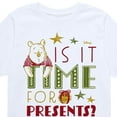 thumbnail image 3 of Disney Winnie The Pooh - Is It Time For Presents? Christmas - Toddler & Youth Short Sleeve Graphic T-Shirt, 3 of 5