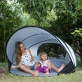 thumbnail image 5 of Beach Sun Shade Tent 51.18"x51.18"x41.34" Automatic Pop Up Shelter with UPF 50+ Protection Easy Fold Lightweight Portable Sun Canopy for Camping Hiking Beach Outings Family Activities, 5 of 6