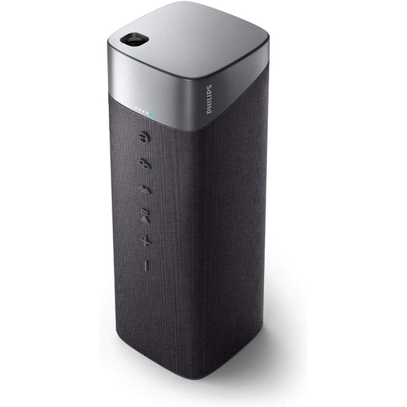 PHILIPS Bluetooth Speaker/Wireless Speaker with Microphone / IPX7 Waterproof, Portable, 12 Hours Playtime, Elegant Design, 3.15 inch Wideband Driver
