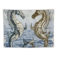 thumbnail image 5 of Orinice Sea Horses Tapestry Wall Hanging Unique Style Graphic Tapestries Home Wall Decor Art for Living Room Bedroom Apartment Farmhouse Dorm 40x30inch, 5 of 6