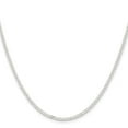 thumbnail image 4 of Auriga Fine Jewelry 925 Sterling Silver 2.25 mm Flat Anchor Chain Necklace for Women 18", 4 of 7