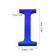 thumbnail image 2 of Unique Bargains 3D Acrylic Alphabet Mirror Wall Stickers Letter I Self-Adhesive Home Decor Letter Sign Art Sticker Decal Blue, 2 of 7