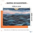 thumbnail image 6 of Yayeee Doormat for Indoor Entrance 32" x 20" Non Slippery Floor Rug, Ocean Waves, 6 of 8